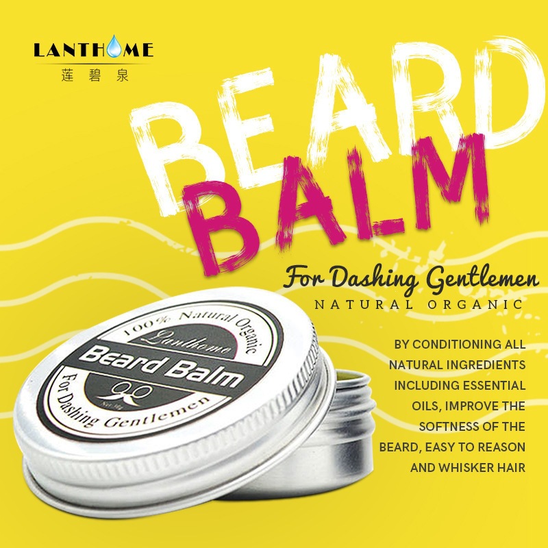 Beard Oil Growth - Натуральный бальзам-воск для бороды, масло для