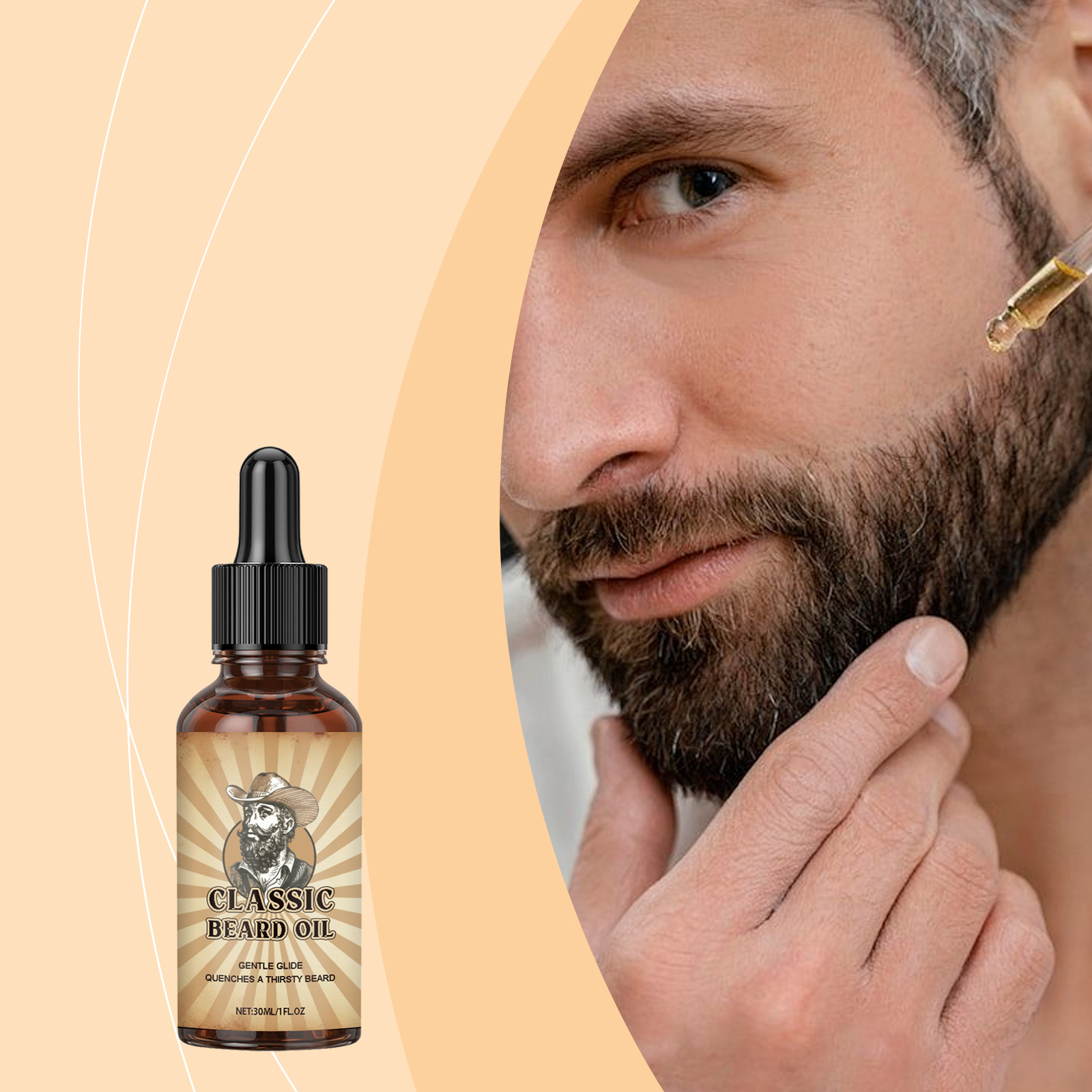 Beard Oil Growth - Эфирное масло для ухода за ростом