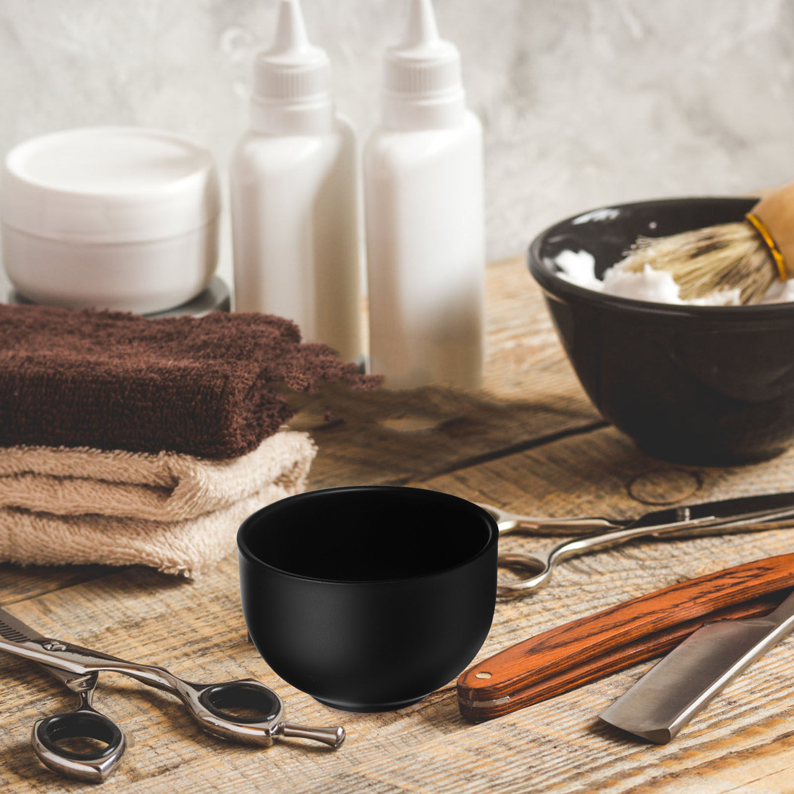 Черная мужская чаша для бритья – обзор и цена Shaving Bowl Soap