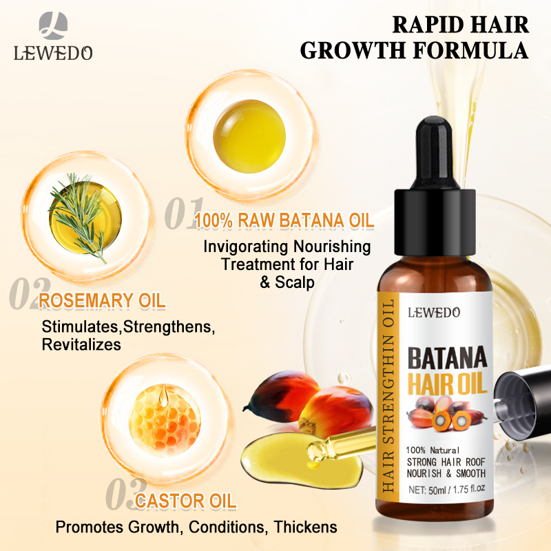 Набор для роста волос LEWEDO с – обзор и цена Beard Oil Growth